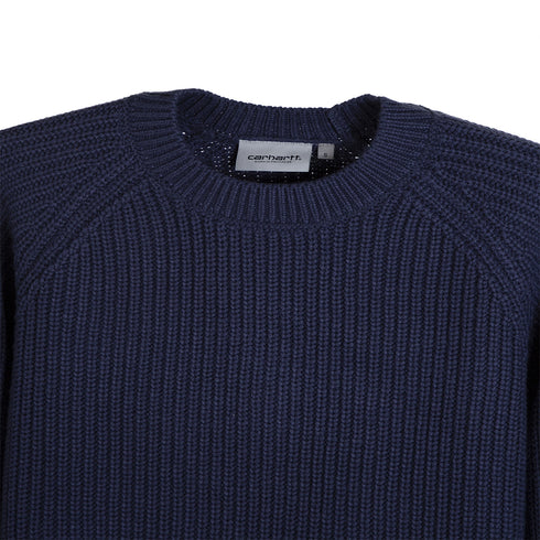 Carhartt WIP Forth Sweater Woo Enzian Wash I028263_0WJ_XX Degli Uberti